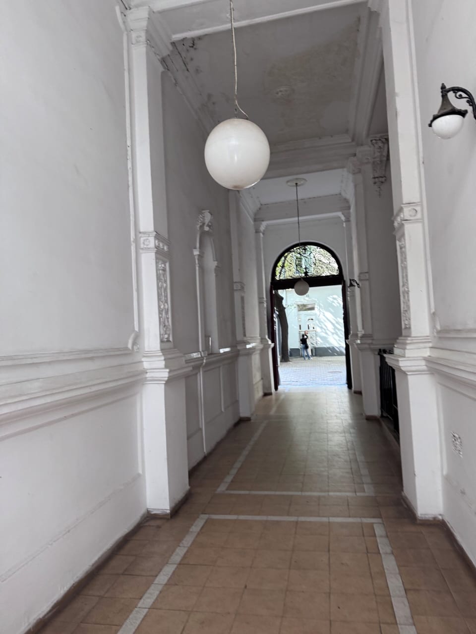 Interior entrance