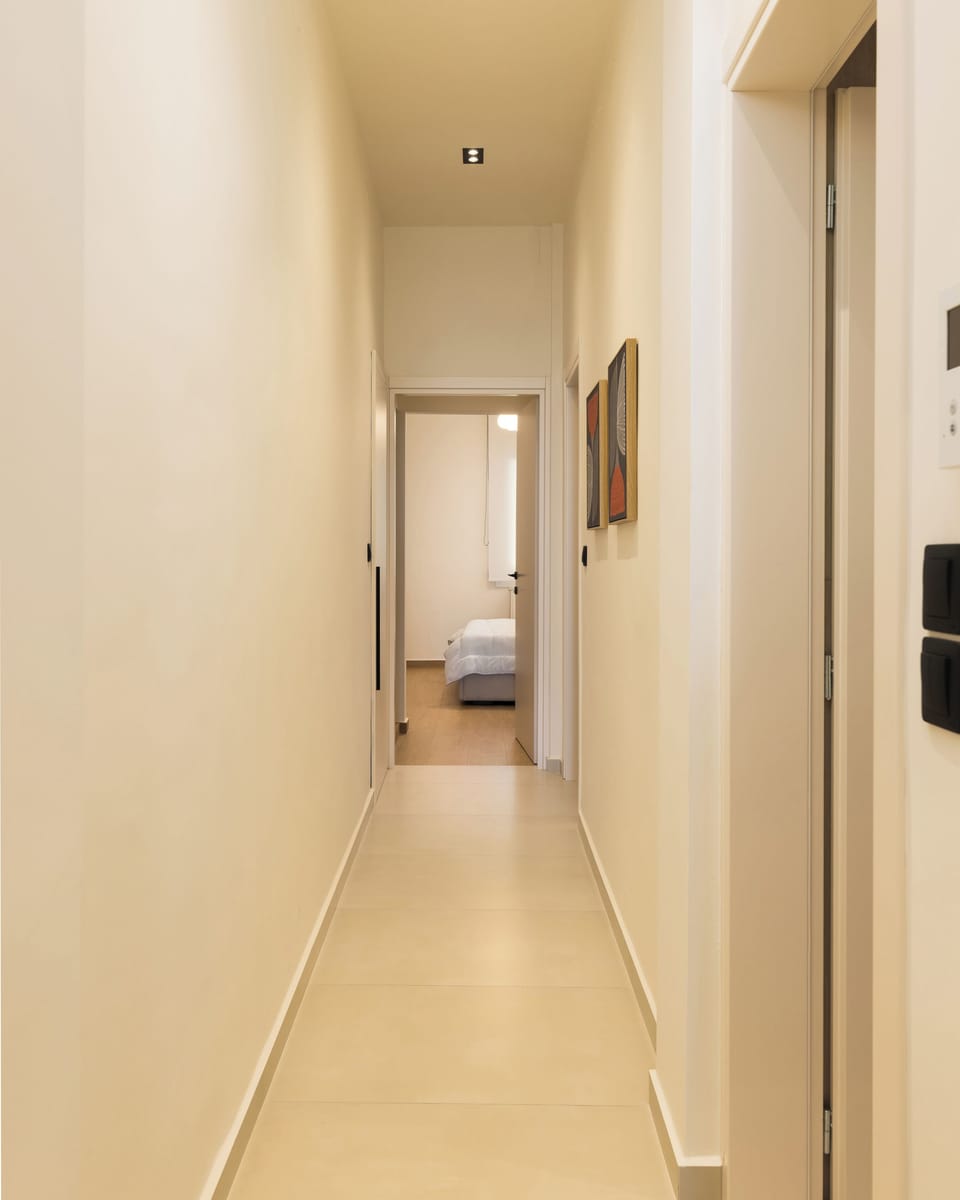 Apartment, 2 Bedrooms, Balcony, Sea View | Blackout drapes, soundproofing, iron/ironing board, free WiFi