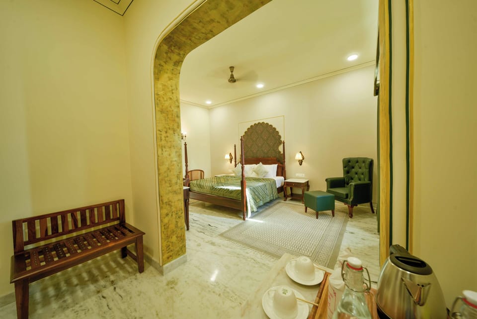 Premium Suite, Patio, City View | Egyptian cotton sheets, premium bedding, individually decorated