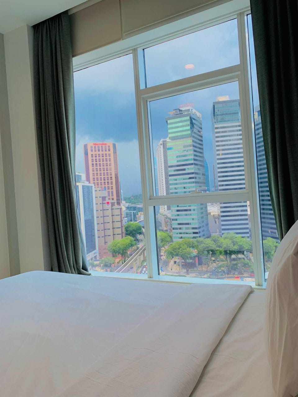 City view from property