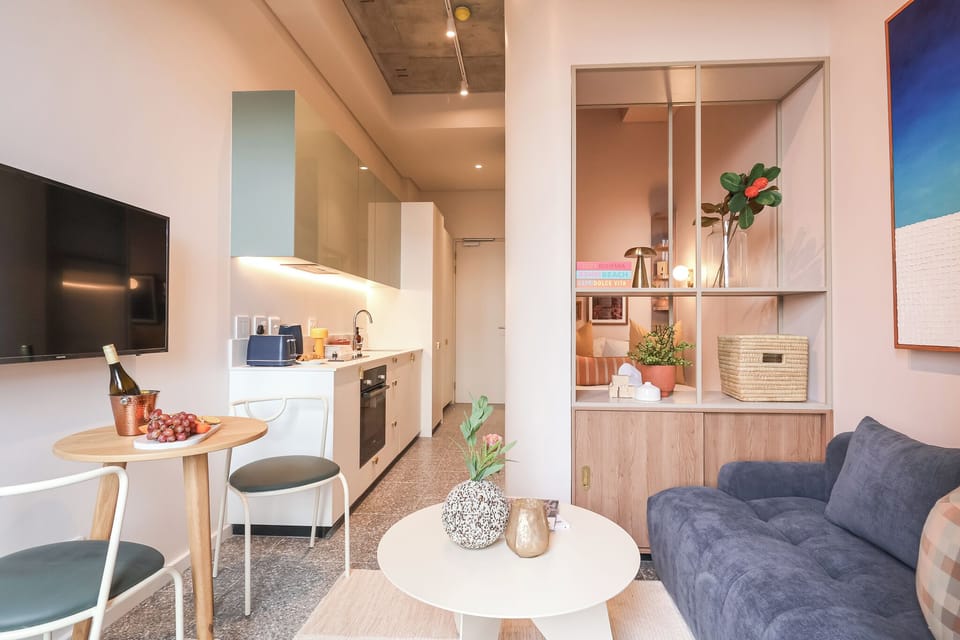 Compact Studio | Living area | Smart TV, Netflix, streaming services