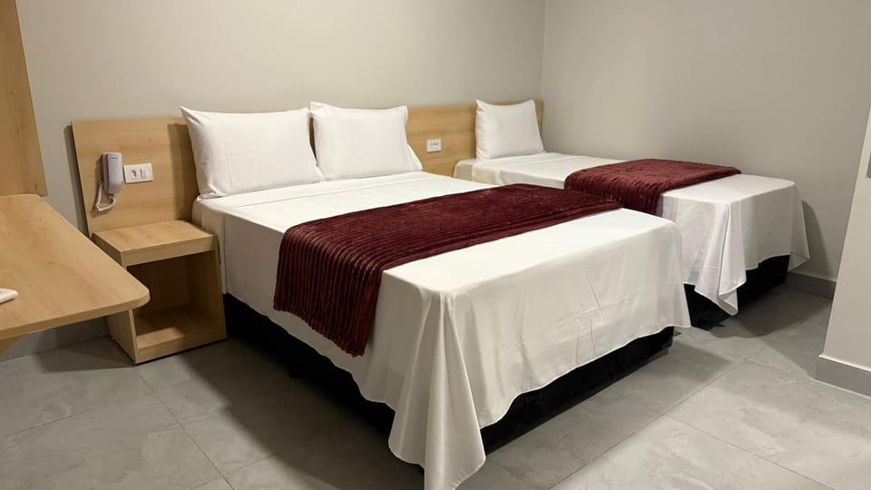 Classic Double or Twin Room, City View | Desk, laptop workspace, WiFi (free)