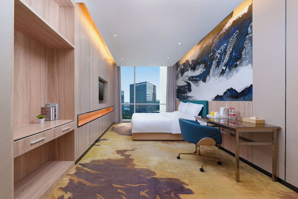 Luxury Double Room, City View | View from room