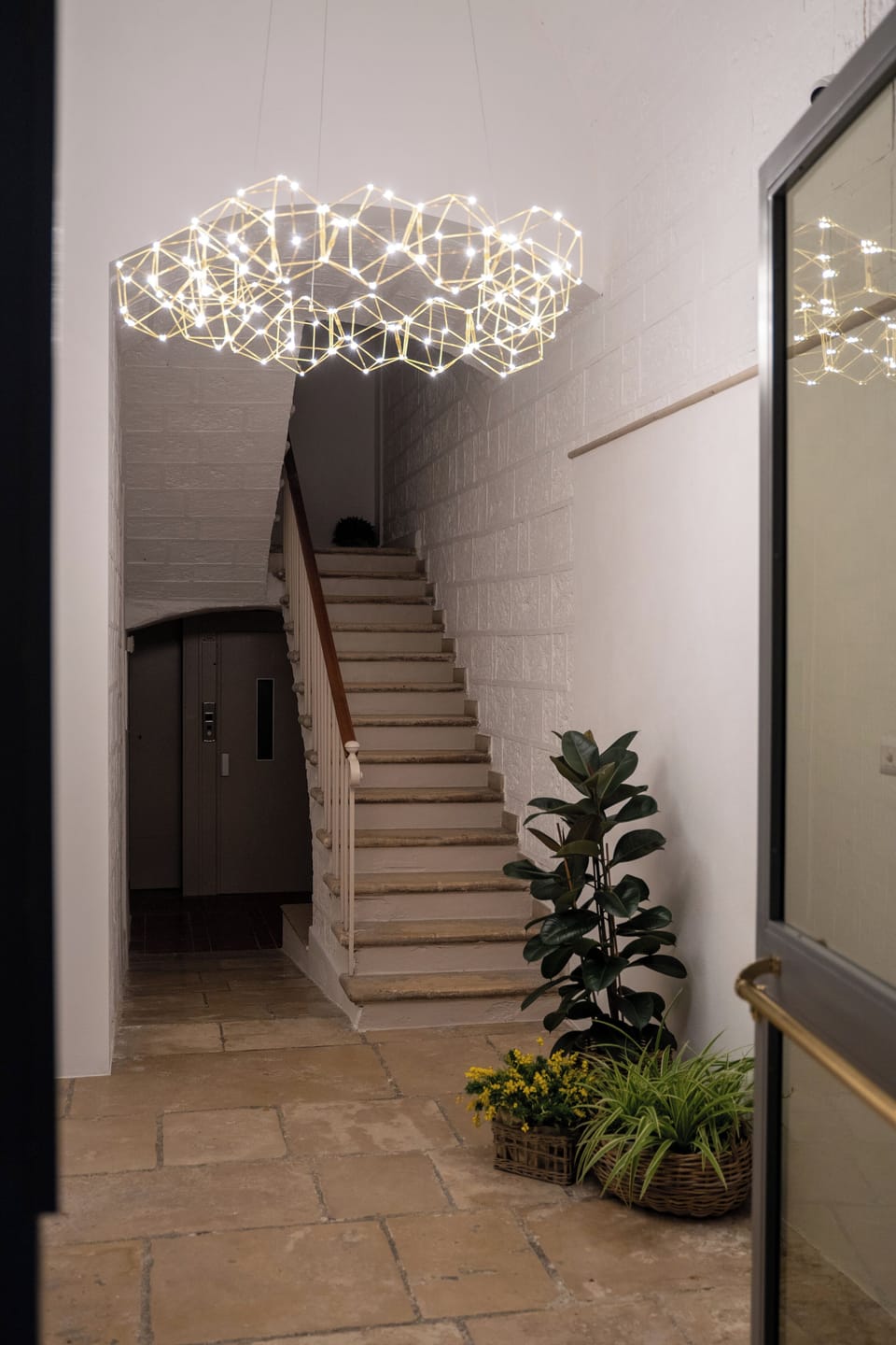 Front of property - evening/night