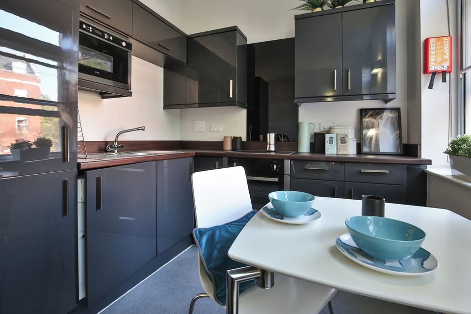 Apartment, 1 Bedroom, Non Smoking, City View | Private kitchen