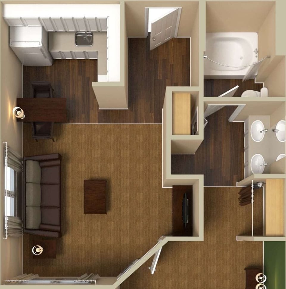 Desk, iron/ironing board, free WiFi