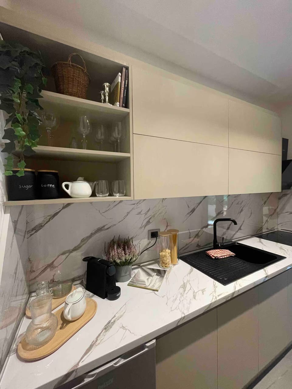Exclusive Villa, 2 Bedrooms, Patio | Private kitchen | Espresso maker, electric kettle, toaster, dining tables