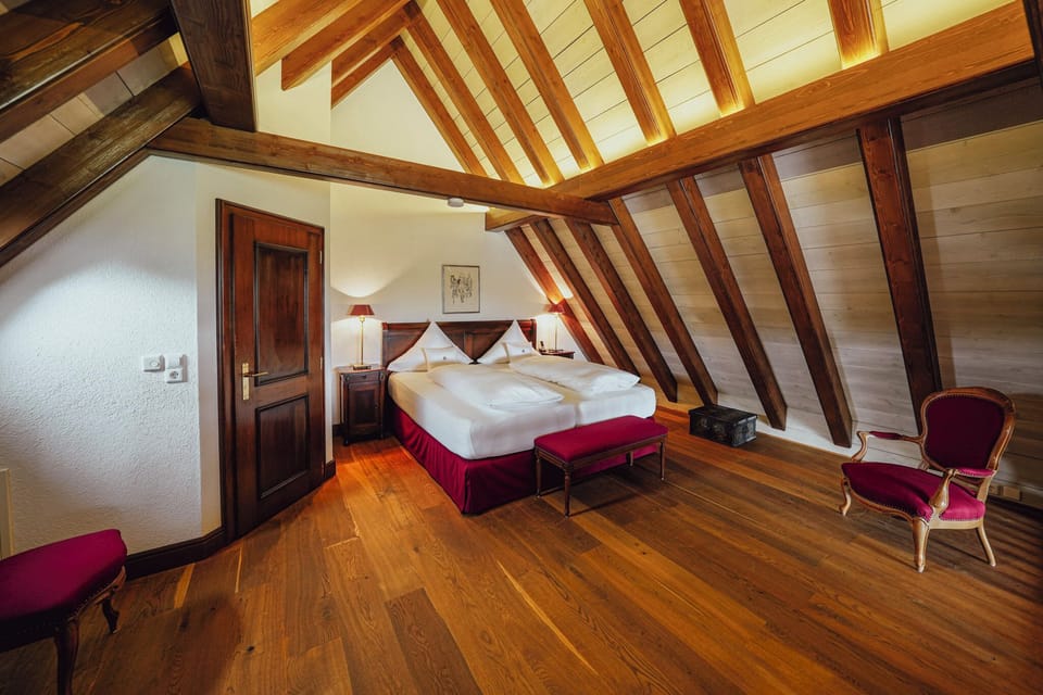 Luxury Duplex, Kitchen, Courtyard View | In-room safe, iron/ironing board, free WiFi