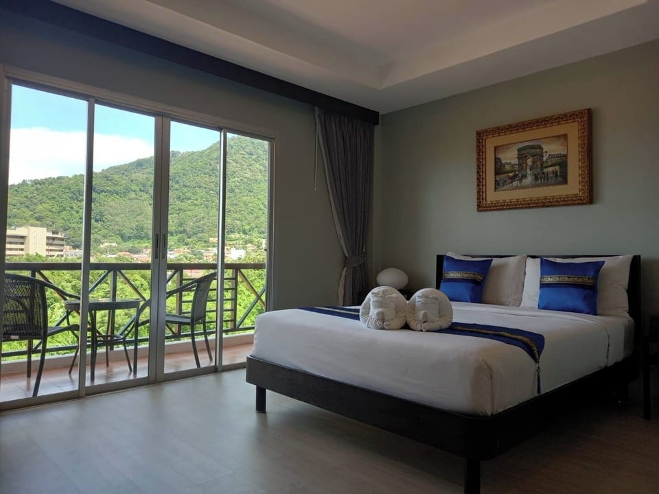 Superior Room, Balcony, Mountain View | In-room safe, desk, blackout drapes, iron/ironing board