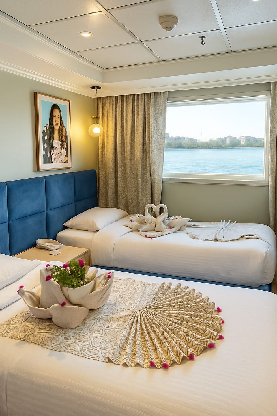 In-room safe, blackout drapes, soundproofing