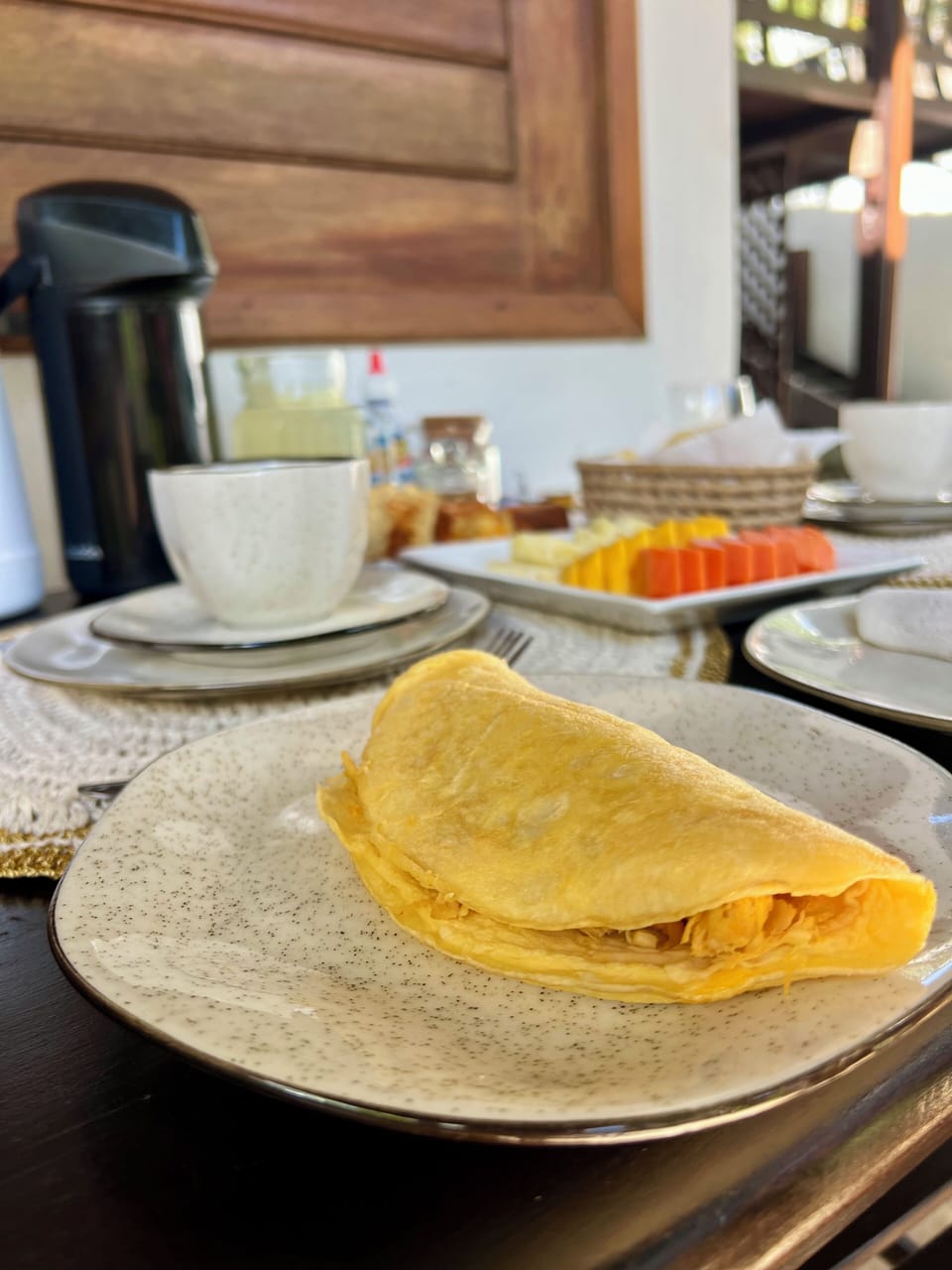 Free daily full breakfast