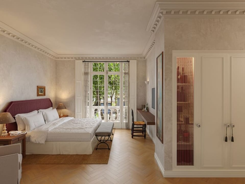 Exclusive Suite, City View | Premium bedding, memory foam beds, minibar, in-room safe