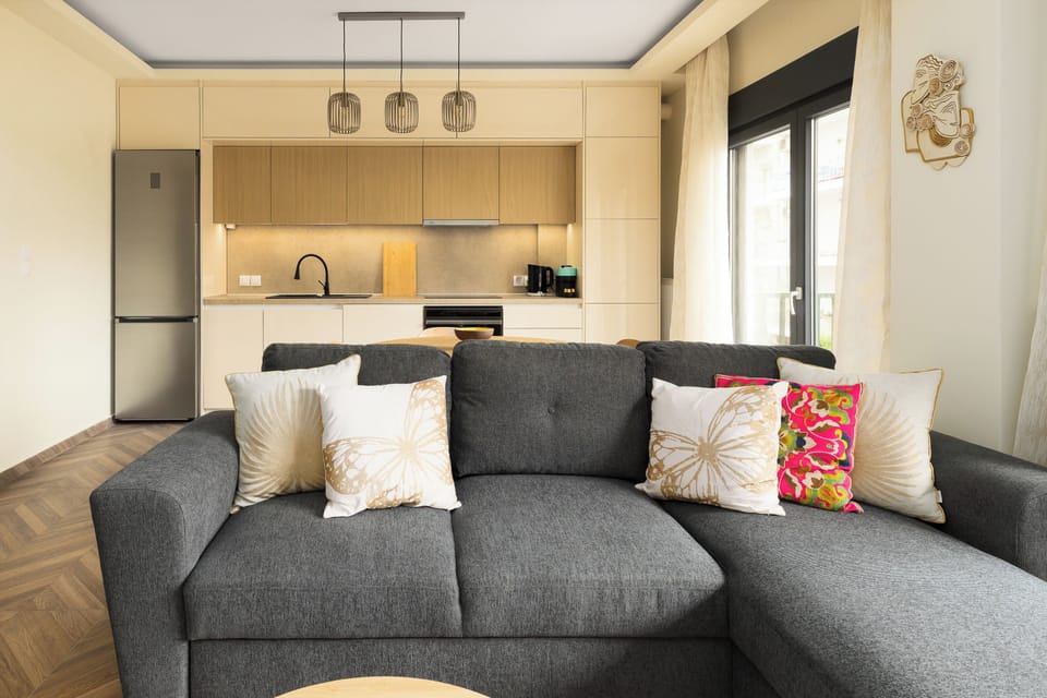 Apartment, 2 Bedrooms, Balcony, City View | Blackout drapes, iron/ironing board, free WiFi