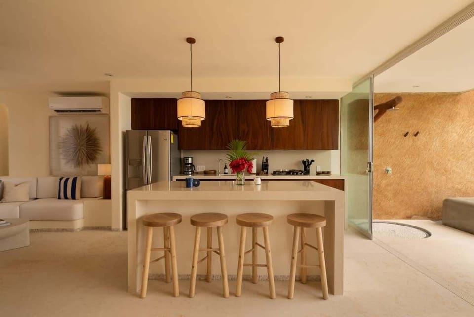 Apartment, Balcony, Sea View | Private kitchen