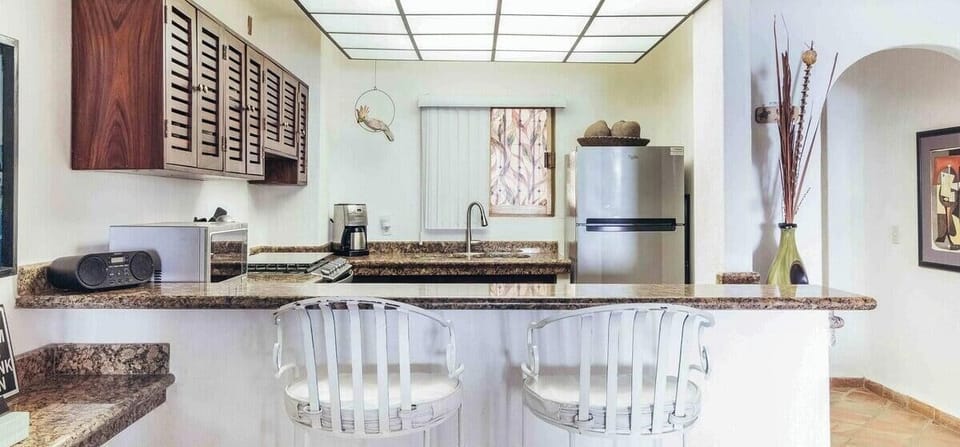 Apartment, Multiple Beds, Pool Access, Ocean View (111-VistadelSol) | Private kitchen