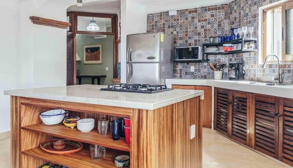 Apartment, Multiple Beds, Pool Access, Ocean View (214-VistadelSol) | Private kitchen