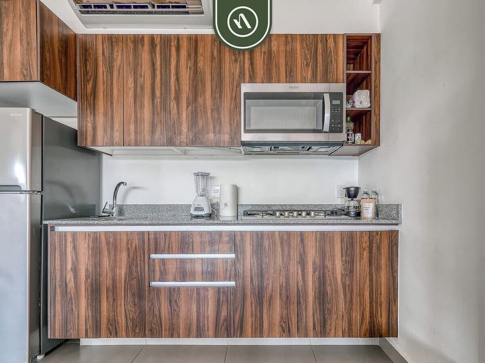 Apartment, 2 Queen Beds, Kitchen, Beach View (Puerta arena J22) | Private kitchen