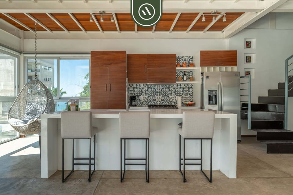 Apartment, Multiple Beds, Hot Tub, Ocean View (The Ava 14) | Private kitchen