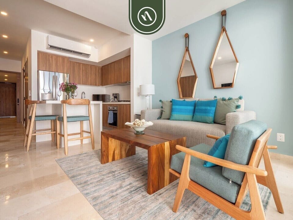Condo, 1 King Bed with Sofa bed, Balcony, Ocean View (Harbor 171 North Tower 2104) | Living area