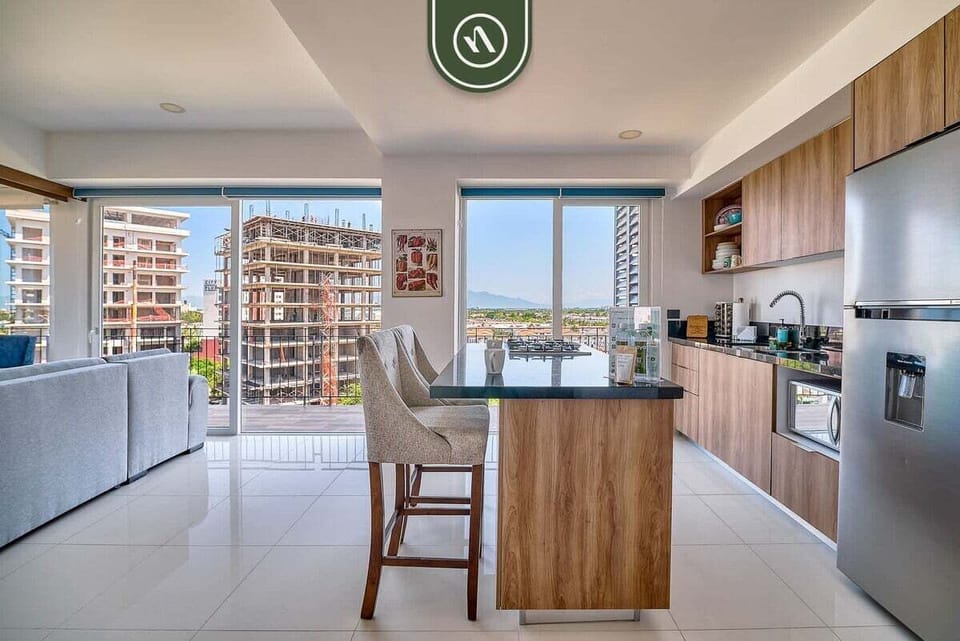 Apartment, 1 Queen Bed with Sofa bed, Hot Tub, Ocean View (Zoho Skies T3 703) | Private kitchen