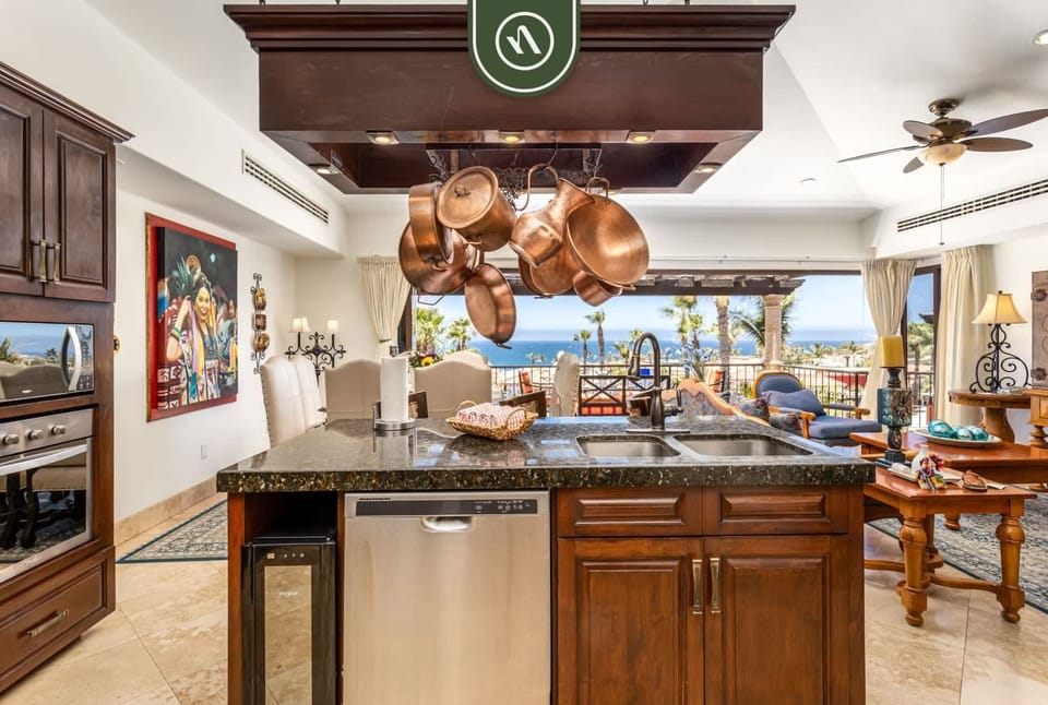 Villa, Multiple Beds, Pool Access, Ocean View (Hacienda Encantada Villa 2517) | Private kitchen | Dining table
