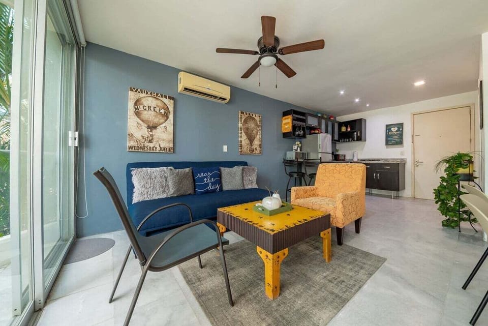 Apartment, Multiple Beds, Pool Access, Ocean View (Aria Ocean 179) | Living area