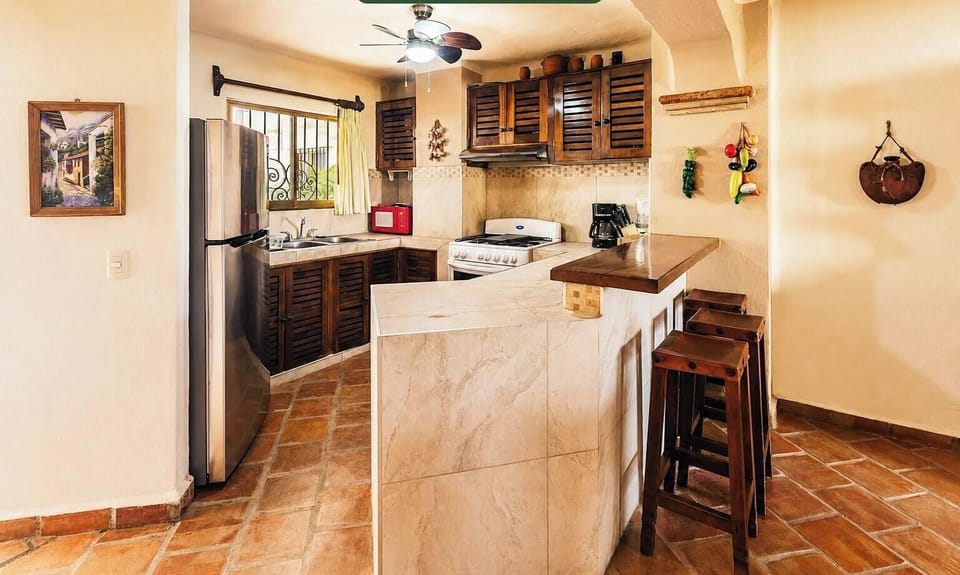 Condo, Multiple Beds, Pool Access, Ocean View (206-VistadelSol) | Private kitchen | Coffee/tea maker