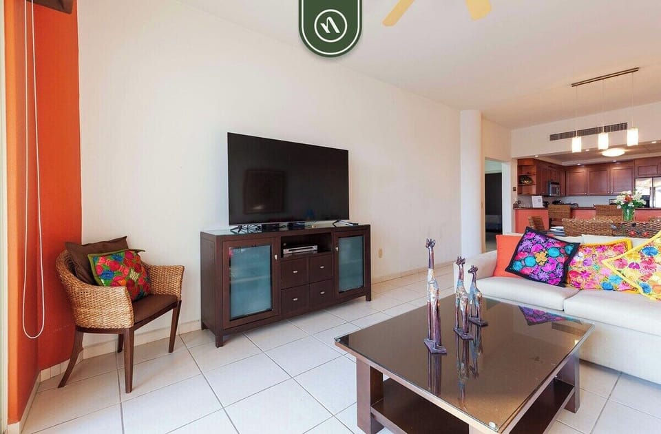 Condo, Multiple Beds, Pool Access, Ocean View (Playa Royale T1 1134) | Living area