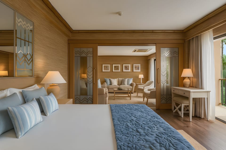Presidential Suite, Pool View | In-room safe, iron/ironing board, free WiFi, bed sheets