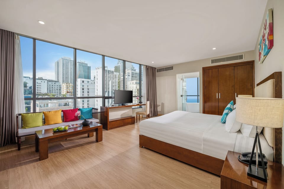 Deluxe Double Room, Sea View | Breakfast buffet | Daily buffet breakfast for a fee
