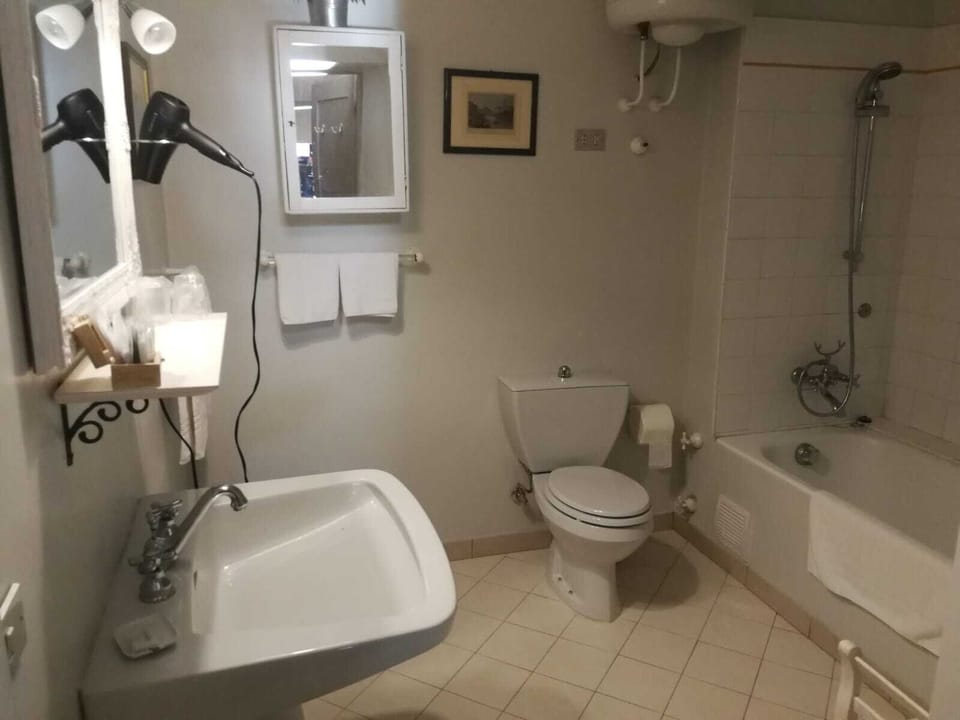 Double or Twin Room | Bathroom | Hair dryer, bidet, towels, soap