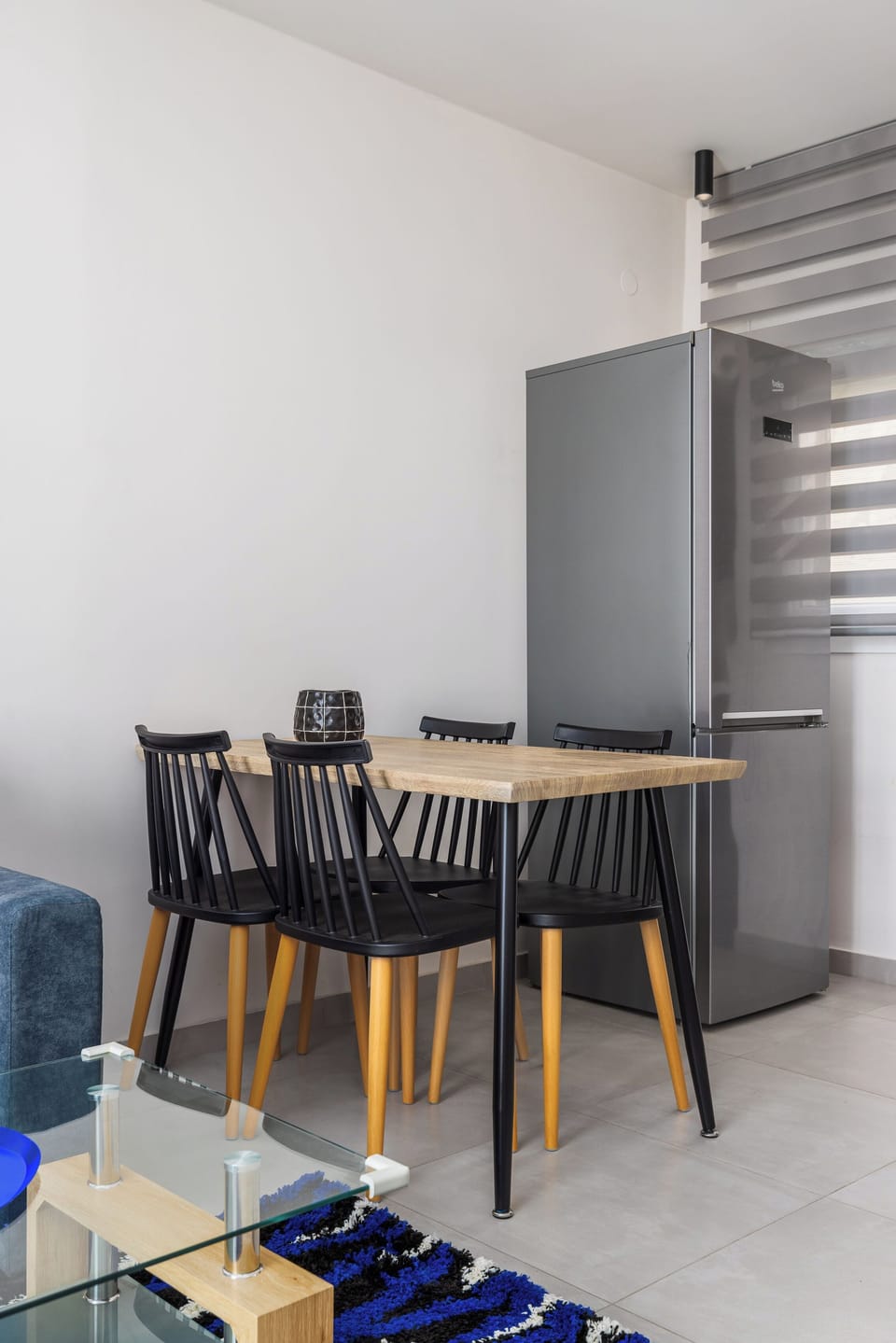 Apartment, Balcony, City View | Private kitchen | Espresso maker, electric kettle