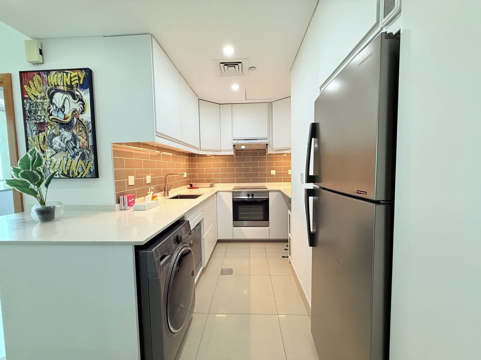 City Apartment, 2 Bedrooms, Sea View | Private kitchen | Eco-friendly cleaning products