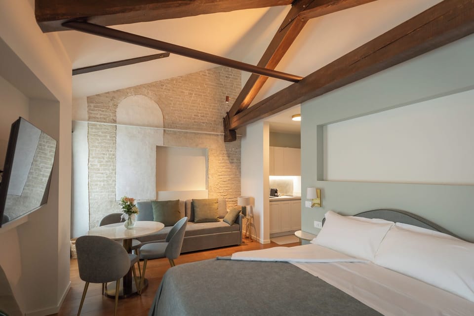 Superior Apartment | In-room safe, blackout drapes, soundproofing, iron/ironing board