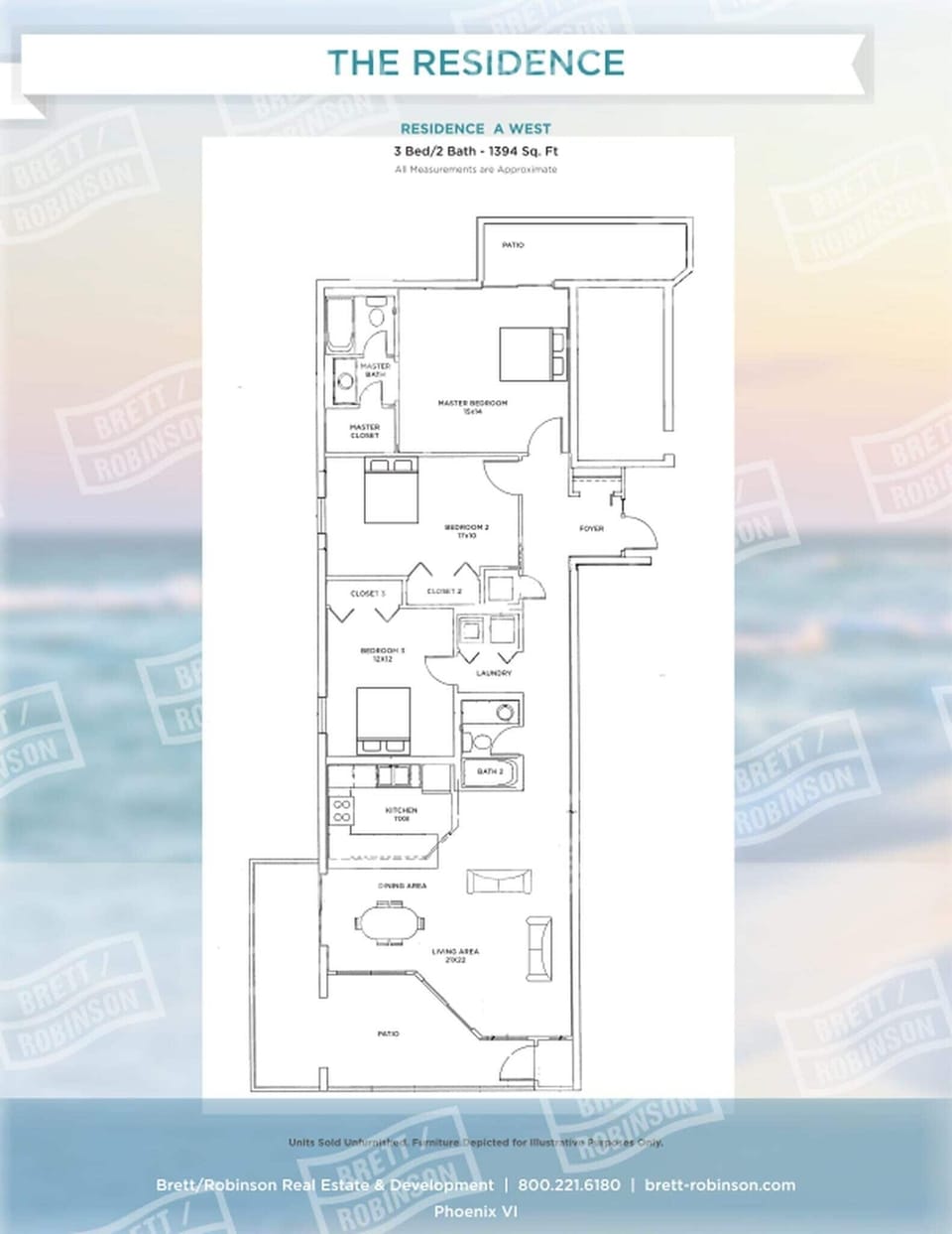 Condo, 3 Bedrooms | Floor plan
