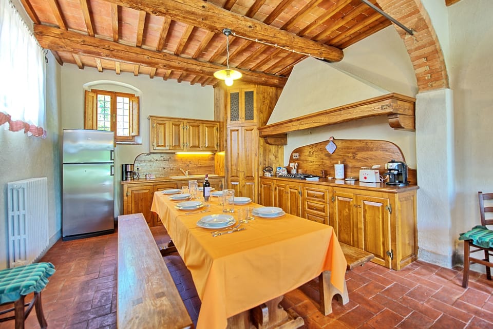 Villa, 4 Bedrooms (Casa Scopeti) | Private kitchen | Fridge, microwave, dishwasher, toaster