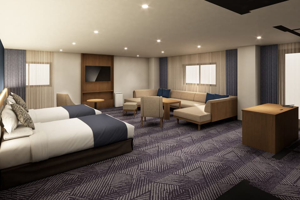 Premium Twin Room, Non Smoking (A) | Blackout drapes, free WiFi, bed sheets