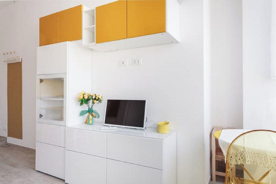 Apartment, City View | Living area | TV