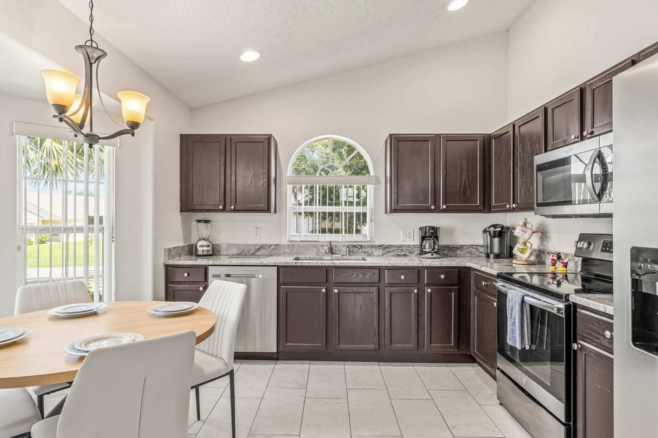 House, Multiple Beds, Pool Access, Pool View (Magical Family Getaway) | Private kitchen | Coffee/tea maker