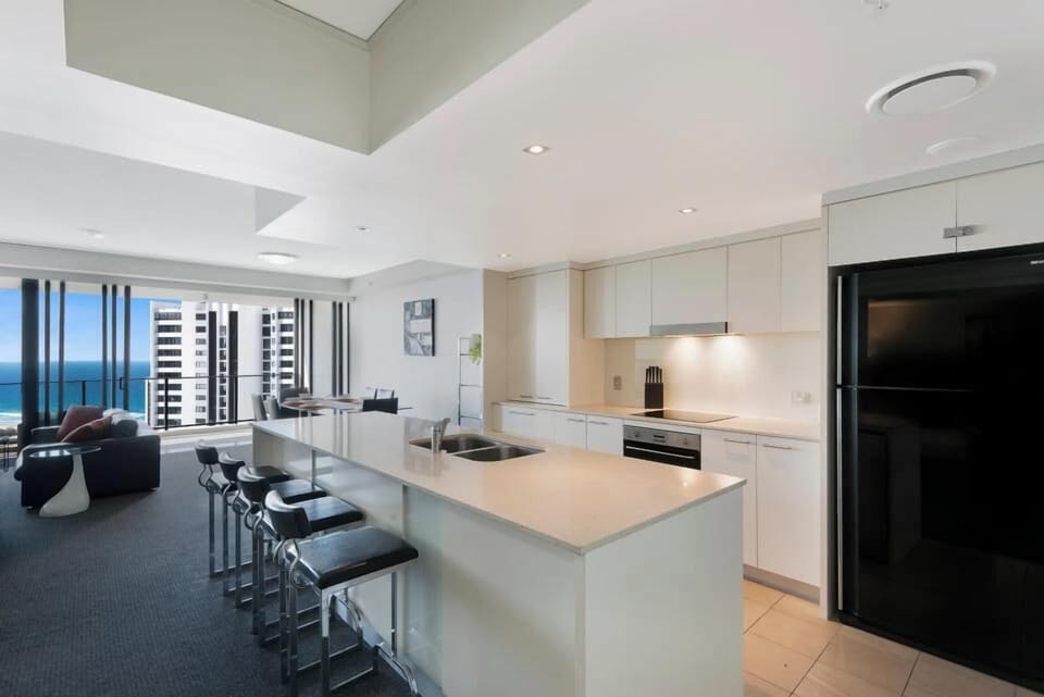 Apartment, Balcony, Ocean View | Private kitchen | Electric kettle