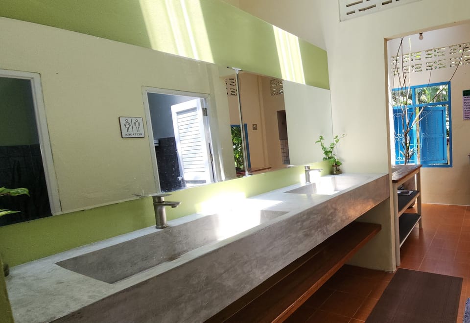 Shared bathroom