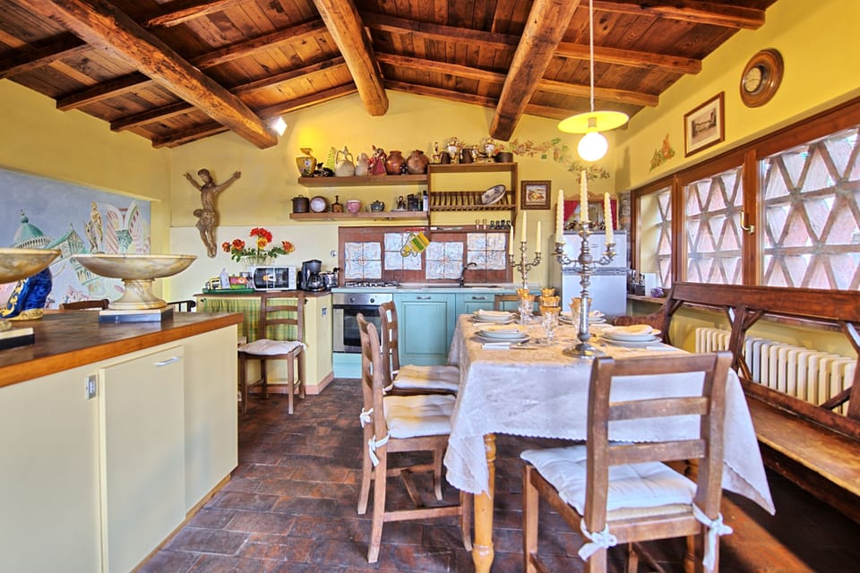 Villa, 3 Bedrooms, Hill View (Casa Vania) | Private kitchen | Full-size fridge, microwave, stovetop, dishwasher