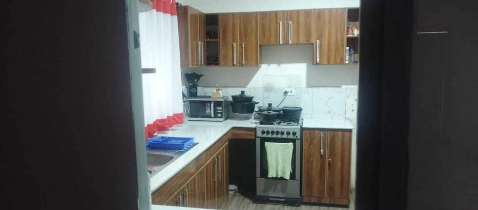 Family Bungalow, Garden View | Private kitchen | Fridge, microwave, cookware/dishes/utensils