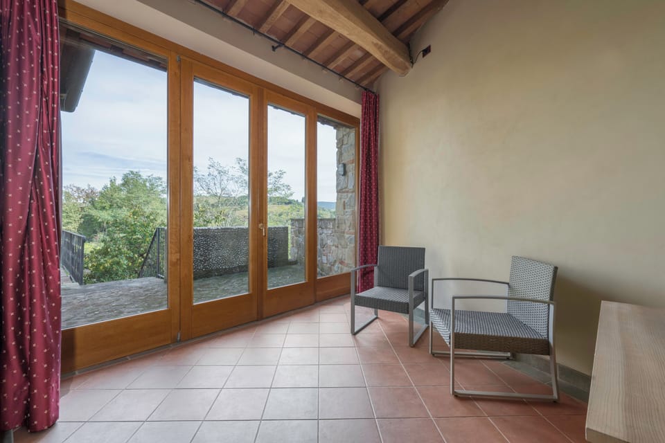 Villa, Patio, Garden View | Living area | 32-inch flat-screen TV with cable channels