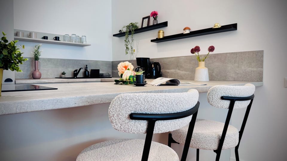 Comfort Apartment, 1 Bedroom, Non Smoking, Balcony | Private kitchen | Full-size fridge, oven, stovetop, dishwasher