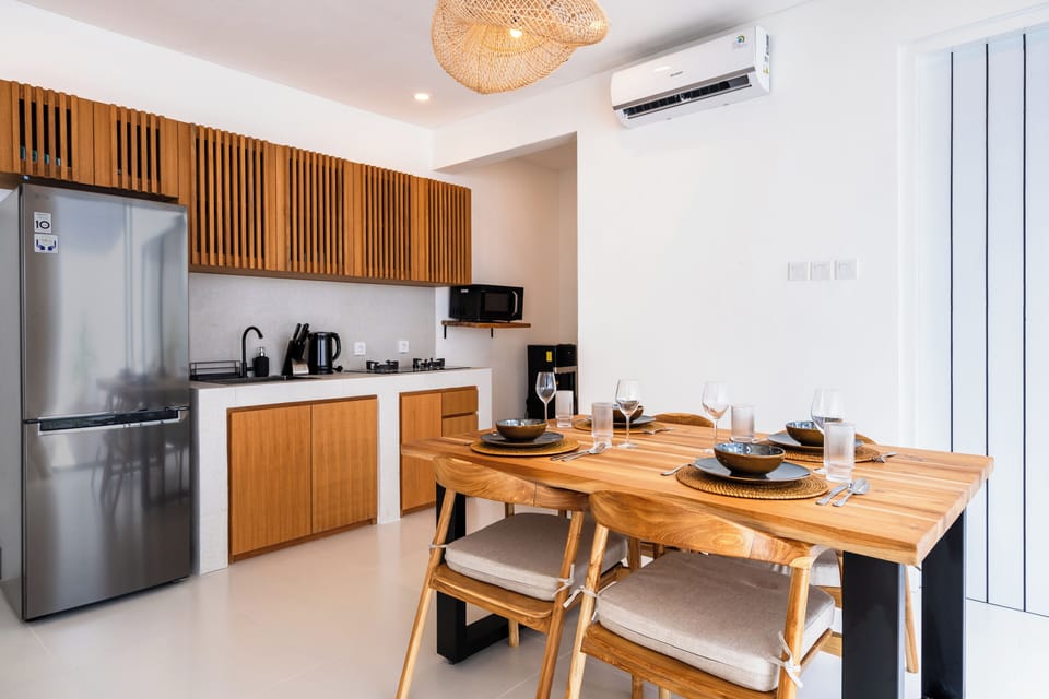 Deluxe Villa, 2 Bedrooms, Private Pool, Pool View | Private kitchen | Microwave, stovetop, cookware/dishes/utensils