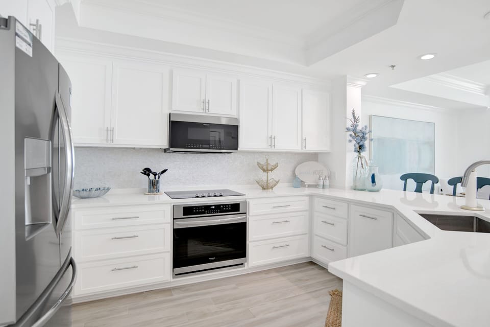 Condo, 2 Bedrooms | Private kitchen | Coffee/tea maker, fridge, oven
