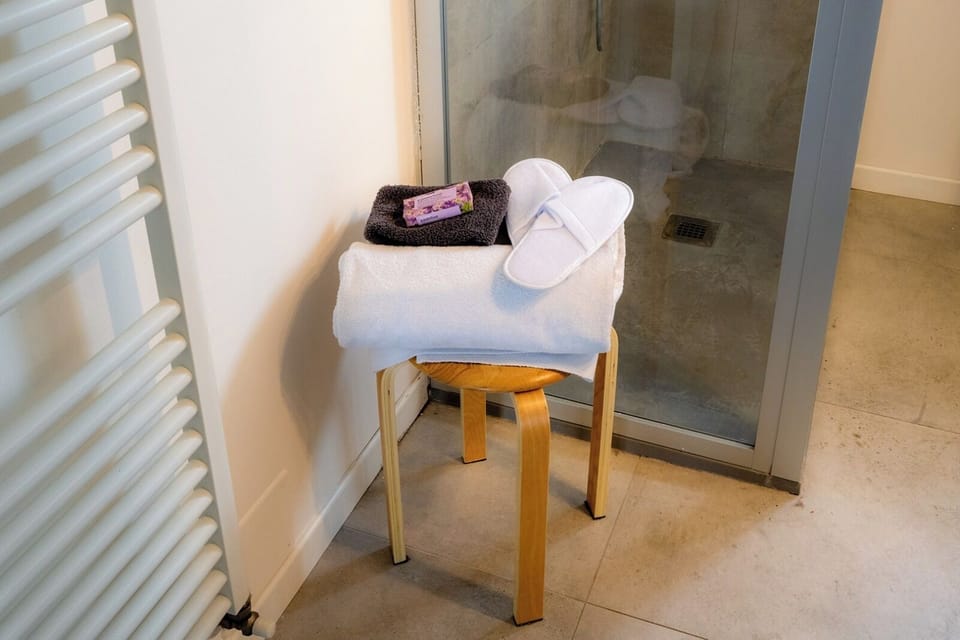 Comfort Double Room | Bathroom | Slippers, bidet, soap, shampoo