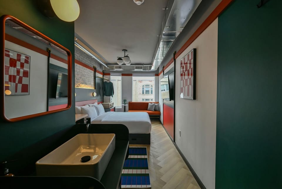 Premium Studio Suite, 1 Queen Bed | Premium bedding, memory foam beds, free minibar items, in-room safe