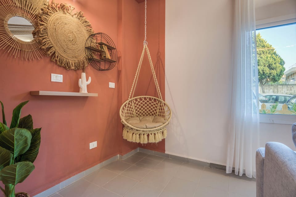 Studio, 1 Double Bed, Balcony, City View | Living area | 55-inch Smart TV with digital channels, streaming services